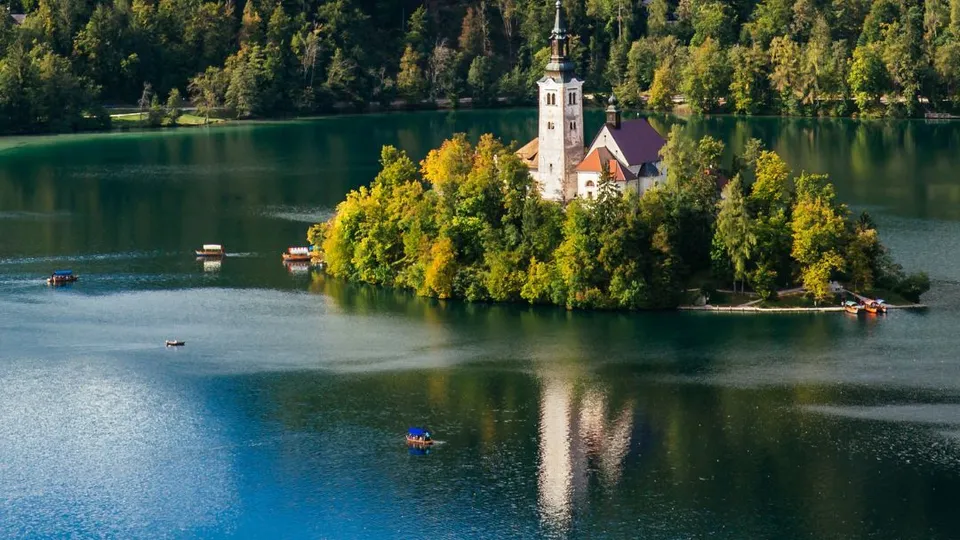 Lago di Bled in Slovenia